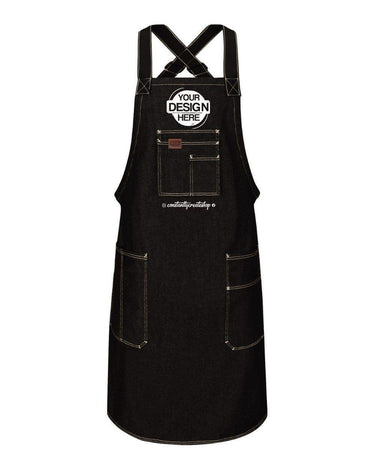Denim Shop Apron w/ Buckle - Constantly Create Shop